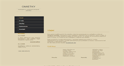 Desktop Screenshot of omietky.com
